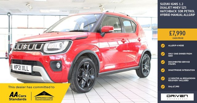 2021 SUZUKI IGNIS 1.2 DUALJET MHEV SZ5 HATCHBACK 5DR PETROL HYBRID MANUAL ALLGRIP EURO 6... photo