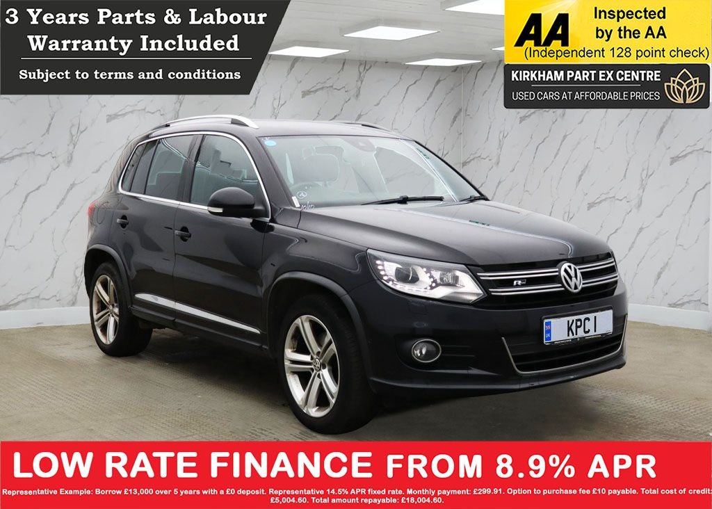 VOLKSWAGEN TIGUAN 2.0 TDI BlueMotion Tech R-Line Edition SUV 5dr Diesel Manual 4WD Euro 6 (s/s) (150 ps) NATIONWIDE P...