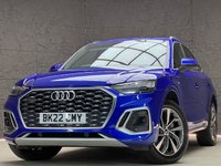 USED 2022 22 AUDI Q5 2.0 TDI 40 S line Sportback 5dr Diesel S Tronic quattro Euro 6 (s/s) (204 ps) FSH, HEATED SEATS, REAR CAMERA, NAV