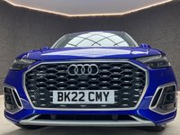 USED 2022 22 AUDI Q5 2.0 TDI 40 S line Sportback 5dr Diesel S Tronic quattro Euro 6 (s/s) (204 ps) FSH, HEATED SEATS, REAR CAMERA, NAV