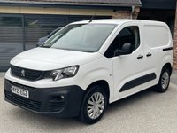 USED 2021 21 PEUGEOT PARTNER 1.5 BlueHDi 1000 Professional Standard Panel Van 5dr Diesel Manual SWB Euro 6 (100 bhp) PX FINANCE