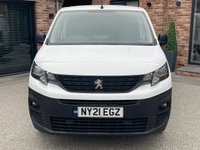 USED 2021 21 PEUGEOT PARTNER 1.5 BlueHDi 1000 Professional Standard Panel Van 5dr Diesel Manual SWB Euro 6 (100 bhp) PX FINANCE