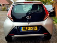 USED 2014 14 TOYOTA AYGO 1.0 VVT-i x-play Hatchback 3dr Petrol Manual Euro 5 Euro 5 (68 ps) LOW MILES - REAR CAMERA -  DAB RADIO