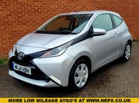 USED 2014 14 TOYOTA AYGO 1.0 VVT-i x-play Hatchback 3dr Petrol Manual Euro 5 Euro 5 (68 ps) LOW MILES - REAR CAMERA -  DAB RADIO