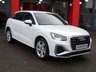 USED 2021 21 AUDI Q2 1.0 TFSI 30 S line 5d 110 S/S 1 OWNER FROM NEW, GOOD SERVICE HISTORY, SAT NAV, AUDI SMART PHONE FOR APPLE CARPLAY / ANDROID AUTO, ELECTRIC TAILGATE, ELECTRIC FOLDING HEATED MIRRORS, REAR PARKING SENSORS, LED LIGHTS, RAIN & LIGHT SENSORS, AUTO DIM REAR VIEW MIRROR, CRUISE CONTROL & SPEED LIMITER, HALF LEATHER INTERIOR, SPORT SEATS, DAB RADIO, BLUETOOTH, MANUAL 6 SPEED, 18 INCH ALLOY WHEELS, LEATHER MULTIFUNCTION STEERING WHEEL, AIR CONDITIONING, AUX & USB, AUTO HOLD, ILLUMINATING VANITY MIRRORS, DRIVE SELECT