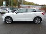USED 2021 21 AUDI Q2 1.0 TFSI 30 S line 5d 110 S/S 1 OWNER FROM NEW, GOOD SERVICE HISTORY, SAT NAV, AUDI SMART PHONE FOR APPLE CARPLAY / ANDROID AUTO, ELECTRIC TAILGATE, ELECTRIC FOLDING HEATED MIRRORS, REAR PARKING SENSORS, LED LIGHTS, RAIN & LIGHT SENSORS, AUTO DIM REAR VIEW MIRROR, CRUISE CONTROL & SPEED LIMITER, HALF LEATHER INTERIOR, SPORT SEATS, DAB RADIO, BLUETOOTH, MANUAL 6 SPEED, 18 INCH ALLOY WHEELS, LEATHER MULTIFUNCTION STEERING WHEEL, AIR CONDITIONING, AUX & USB, AUTO HOLD, ILLUMINATING VANITY MIRRORS, DRIVE SELECT