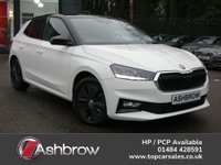 USED 2022 72 SKODA FABIA 1.0 TSI Colour Edition 5d DSG 110 S/S SMARTLINK FOR APPLE CARPLAY ANDROID AUTO & MIRROR LINK (GIVES YOU SAT NAV), REAR PARKING SENSORS WITH DISPLAY, VIRTUAL COCKPIT (DIGITAL DASH), DAB RADIO, BLUETOOTH PHONE & MUSIC, SPEED LIMITER, 2X USB C INPUTS, PRIVACY GLASS, LANE ASSIST, AUTOMATIC HEADLIGHTS, DSG AUTOMATIC GEARBOX, LED HEADLIGHTS, 16 INCH ALLOYS, LEATHER MULTIFUNCTION STEERING WHEEL, AIR CONDITIONING, KEYLESS START, TRIP COMPUTER WITH DIGITAL SPEEDOMETER, UMBRELLA IN DOOR, ISO FIX, 1 OWNER FROM NEW, SERVICE HISTORY
