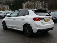 USED 2022 72 SKODA FABIA 1.0 TSI Colour Edition 5d DSG 110 S/S SMARTLINK FOR APPLE CARPLAY ANDROID AUTO & MIRROR LINK (GIVES YOU SAT NAV), REAR PARKING SENSORS WITH DISPLAY, VIRTUAL COCKPIT (DIGITAL DASH), DAB RADIO, BLUETOOTH PHONE & MUSIC, SPEED LIMITER, 2X USB C INPUTS, PRIVACY GLASS, LANE ASSIST, AUTOMATIC HEADLIGHTS, DSG AUTOMATIC GEARBOX, LED HEADLIGHTS, 16 INCH ALLOYS, LEATHER MULTIFUNCTION STEERING WHEEL, AIR CONDITIONING, KEYLESS START, TRIP COMPUTER WITH DIGITAL SPEEDOMETER, UMBRELLA IN DOOR, ISO FIX, 1 OWNER FROM NEW, SERVICE HISTORY