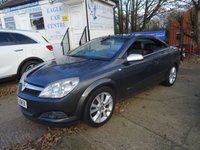 USED 2009 59 VAUXHALL ASTRA 1.8i Design Twin Top 2dr Petrol Manual (185 g/km, 138 bhp) 