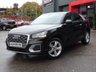 USED 2020 70 AUDI Q2 1.5 TFSI CoD 35 Sport 5d S Tronic 150 S/S 1 OWNER FROM NEW, FULL SERVICE HISTORY, SAT NAV, AUDI SMART PHONE FOR APPLE CARPLAY / ANDROID AUTO, ELECTRIC FOLDING MIRRORS, ELECTRIC TAILGATE, TINTED WINDOWS, AUTO HOLD, REAR PARKING SENSORS, DAB RADIO, BLUETOOTH, S TRONIC AUTOMATIC, 17 INCH ALLOYS, SPORT SEATS, LEATHER TIPTRONIC MULTIFUNCTION STEERING WHEEL, RAIN & LIGHT SENSORS, CRUISE CONTROL & SPEED LIMITER, FRONT ARM REST, AIR CONDITIONING, AUX & 2x USB, DRIVE SELECT, WIFI, CD PLAYER, 2x SD CARD READERS & SIM CARD READER, ISO FIX