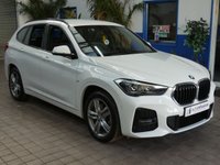 USED 2021 21 BMW X1 1.5 25e 10kWh M Sport SUV 5dr Petrol Plug-in Hybrid Auto xDrive Euro 6 (s/s) (220 ps) SAT NAV HEATED LEATHER SEATS CRUISE CONTROL PARKING SENSORS 1 OWNER SERVICE HISTORY WARRANTY