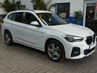 USED 2021 21 BMW X1 1.5 25e 10kWh M Sport SUV 5dr Petrol Plug-in Hybrid Auto xDrive Euro 6 (s/s) (220 ps) SAT NAV HEATED LEATHER SEATS CRUISE CONTROL PARKING SENSORS 1 OWNER SERVICE HISTORY WARRANTY