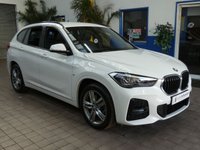 USED 2021 21 BMW X1 1.5 25e 10kWh M Sport SUV 5dr Petrol Plug-in Hybrid Auto xDrive Euro 6 (s/s) (220 ps) SAT NAV HEATED LEATHER SEATS CRUISE CONTROL PARKING SENSORS 1 OWNER SERVICE HISTORY WARRANTY