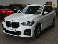 USED 2021 21 BMW X1 1.5 25e 10kWh M Sport SUV 5dr Petrol Plug-in Hybrid Auto xDrive Euro 6 (s/s) (220 ps) SAT NAV HEATED LEATHER SEATS CRUISE CONTROL PARKING SENSORS 1 OWNER SERVICE HISTORY WARRANTY
