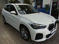 USED 2021 21 BMW X1 1.5 25e 10kWh M Sport SUV 5dr Petrol Plug-in Hybrid Auto xDrive Euro 6 (s/s) (220 ps) SAT NAV HEATED LEATHER SEATS CRUISE CONTROL PARKING SENSORS 1 OWNER SERVICE HISTORY WARRANTY