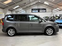 USED 2013 13 VOLKSWAGEN TOURAN 1.6 TDI SE MPV 5dr Diesel Manual Euro 5 (105 ps) F/R PARK+7SEAT+B/TOOTH+PRIVACY