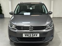 USED 2013 13 VOLKSWAGEN TOURAN 1.6 TDI SE MPV 5dr Diesel Manual Euro 5 (105 ps) F/R PARK+7SEAT+B/TOOTH+PRIVACY