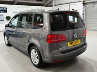 USED 2013 13 VOLKSWAGEN TOURAN 1.6 TDI SE MPV 5dr Diesel Manual Euro 5 (105 ps) F/R PARK+7SEAT+B/TOOTH+PRIVACY