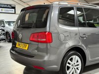 USED 2013 13 VOLKSWAGEN TOURAN 1.6 TDI SE MPV 5dr Diesel Manual Euro 5 (105 ps) F/R PARK+7SEAT+B/TOOTH+PRIVACY