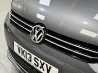 USED 2013 13 VOLKSWAGEN TOURAN 1.6 TDI SE MPV 5dr Diesel Manual Euro 5 (105 ps) F/R PARK+7SEAT+B/TOOTH+PRIVACY