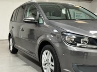 USED 2013 13 VOLKSWAGEN TOURAN 1.6 TDI SE MPV 5dr Diesel Manual Euro 5 (105 ps) F/R PARK+7SEAT+B/TOOTH+PRIVACY