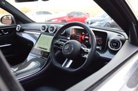 USED 2022 03 MERCEDES-BENZ C-CLASS 1.5 C200h MHEV AMG Line (Premium) Estate 5dr Petrol Hybrid G-Tronic+ Euro 6 (s/s) (224 ps) 360 CAMERA / SELENITE GREY