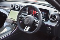 USED 2022 03 MERCEDES-BENZ C-CLASS 1.5 C200h MHEV AMG Line (Premium) Estate 5dr Petrol Hybrid G-Tronic+ Euro 6 (s/s) (224 ps) 360 CAMERA / SELENITE GREY