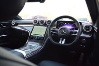 USED 2022 03 MERCEDES-BENZ C-CLASS 1.5 C200h MHEV AMG Line (Premium) Estate 5dr Petrol Hybrid G-Tronic+ Euro 6 (s/s) (224 ps) 360 CAMERA / SELENITE GREY