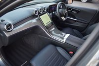 USED 2022 03 MERCEDES-BENZ C-CLASS 1.5 C200h MHEV AMG Line (Premium) Estate 5dr Petrol Hybrid G-Tronic+ Euro 6 (s/s) (224 ps) 360 CAMERA / SELENITE GREY