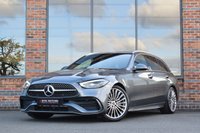 USED 2022 03 MERCEDES-BENZ C-CLASS 1.5 C200h MHEV AMG Line (Premium) Estate 5dr Petrol Hybrid G-Tronic+ Euro 6 (s/s) (224 ps) 360 CAMERA / SELENITE GREY