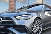 USED 2022 03 MERCEDES-BENZ C-CLASS 1.5 C200h MHEV AMG Line (Premium) Estate 5dr Petrol Hybrid G-Tronic+ Euro 6 (s/s) (224 ps) 360 CAMERA / SELENITE GREY