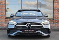 USED 2022 03 MERCEDES-BENZ C-CLASS 1.5 C200h MHEV AMG Line (Premium) Estate 5dr Petrol Hybrid G-Tronic+ Euro 6 (s/s) (224 ps) 360 CAMERA / SELENITE GREY