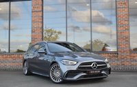 USED 2022 03 MERCEDES-BENZ C-CLASS 1.5 C200h MHEV AMG Line (Premium) Estate 5dr Petrol Hybrid G-Tronic+ Euro 6 (s/s) (224 ps) 360 CAMERA / SELENITE GREY