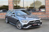 USED 2022 03 MERCEDES-BENZ C-CLASS 1.5 C200h MHEV AMG Line (Premium) Estate 5dr Petrol Hybrid G-Tronic+ Euro 6 (s/s) (224 ps) 360 CAMERA / SELENITE GREY