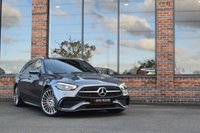 USED 2022 03 MERCEDES-BENZ C-CLASS 1.5 C200h MHEV AMG Line (Premium) Estate 5dr Petrol Hybrid G-Tronic+ Euro 6 (s/s) (224 ps) 360 CAMERA / SELENITE GREY