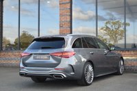 USED 2022 03 MERCEDES-BENZ C-CLASS 1.5 C200h MHEV AMG Line (Premium) Estate 5dr Petrol Hybrid G-Tronic+ Euro 6 (s/s) (224 ps) 360 CAMERA / SELENITE GREY