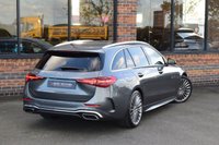 USED 2022 03 MERCEDES-BENZ C-CLASS 1.5 C200h MHEV AMG Line (Premium) Estate 5dr Petrol Hybrid G-Tronic+ Euro 6 (s/s) (224 ps) 360 CAMERA / SELENITE GREY