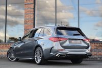 USED 2022 03 MERCEDES-BENZ C-CLASS 1.5 C200h MHEV AMG Line (Premium) Estate 5dr Petrol Hybrid G-Tronic+ Euro 6 (s/s) (224 ps) 360 CAMERA / SELENITE GREY