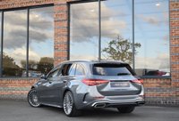 USED 2022 03 MERCEDES-BENZ C-CLASS 1.5 C200h MHEV AMG Line (Premium) Estate 5dr Petrol Hybrid G-Tronic+ Euro 6 (s/s) (224 ps) 360 CAMERA / SELENITE GREY