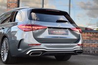 USED 2022 03 MERCEDES-BENZ C-CLASS 1.5 C200h MHEV AMG Line (Premium) Estate 5dr Petrol Hybrid G-Tronic+ Euro 6 (s/s) (224 ps) 360 CAMERA / SELENITE GREY