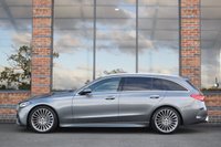 USED 2022 03 MERCEDES-BENZ C-CLASS 1.5 C200h MHEV AMG Line (Premium) Estate 5dr Petrol Hybrid G-Tronic+ Euro 6 (s/s) (224 ps) 360 CAMERA / SELENITE GREY