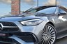 USED 2022 03 MERCEDES-BENZ C-CLASS 1.5 C200h MHEV AMG Line (Premium) Estate 5dr Petrol Hybrid G-Tronic+ Euro 6 (s/s) (224 ps) 360 CAMERA / SELENITE GREY