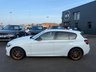USED 2018 18 BMW 1 SERIES 1.5 118i M Sport Shadow Edition Hatchback 5dr Petrol Manual Euro 6-FINISHED IN ALPINE WHITE WITH BLACK DAKOTA LEATHER-18