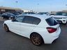 USED 2018 18 BMW 1 SERIES 1.5 118i M Sport Shadow Edition Hatchback 5dr Petrol Manual Euro 6-FINISHED IN ALPINE WHITE WITH BLACK DAKOTA LEATHER-18