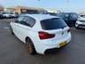 USED 2018 18 BMW 1 SERIES 1.5 118i M Sport Shadow Edition Hatchback 5dr Petrol Manual Euro 6-FINISHED IN ALPINE WHITE WITH BLACK DAKOTA LEATHER-18