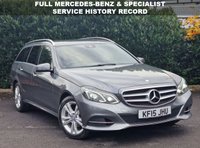 USED 2015 15 MERCEDES-BENZ E-CLASS 2.1 E220 BlueTEC SE Estate 5dr Diesel G-Tronic+ Euro 6 (s/s) (177 ps) 12 SERVICES | 1 FORMER OWNER