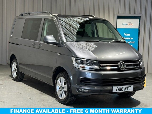 View our Volkswagen Transporter 2.0 BiTDI T32 Highline Kombi Double Cab 5dr Diesel DSG 4Motion BlueMotion Tech SWB Euro 6 (s/s) (204 ps)
