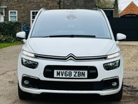 USED 2018 68 CITROEN GRAND C4 SPACETOURER 1.5 BlueHDi Flair MPV 5dr Diesel Manual Euro 6 (s/s) (130 ps) 7 SEATS+LEATHER+PAN ROOF+ULEZ