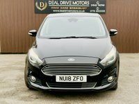 USED 2018 18 FORD S-MAX 2.0 TDCi Titanium MPV 5dr Diesel Powershift Euro 6 (s/s) (180 ps) 7 Seats | Apple CarPlay