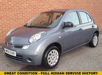 USED 2010 59 NISSAN MICRA 1.2 16v Visia Hatchback 5dr Petrol Manual (139 g/km, 79 bhp) 1 LADY OWNER - FULL HISTORY WITH 17 NISSAN SERVICE STAMPS